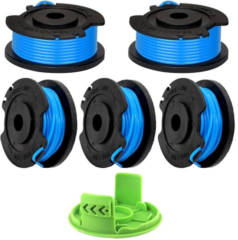 Gotrain G24LT Bobine de rechange pour débroussailleuse Greenworks 1,65 mm 4,9 m pour outil 24 V Greenworks Series