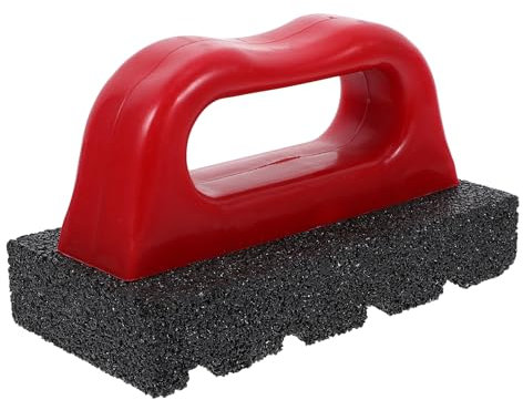 Gadpiparty Masonry Rubbing Brick Rub Brick with Handle Concrete Tools Masonry Tools Smoothing Cleaning Removing Marks Tool Home Renovation Projects