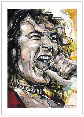 Jos Hoppenbrouwers Poster Robert Plant, 50 x 70 cm