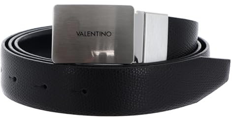 VALENTINO Damen LITECH Gürtel, Nero/Navy, Extra Large