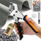 Eyelet Plier Grommet Tool Kit, 3/8 Inch 10mm Grommet with 500pcs Silver Grommets Press Handheld Puncher Plier Kits Eyelet Hole Punch Pliers Set Banner Maker Machine for Fabric Paper & DIY Home Craft