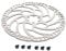 kowaku 220mm Motorcycle Disc Brake Rotor 2.9mm Brake Disc Plate Brake Rotor Plate for x3 MX3