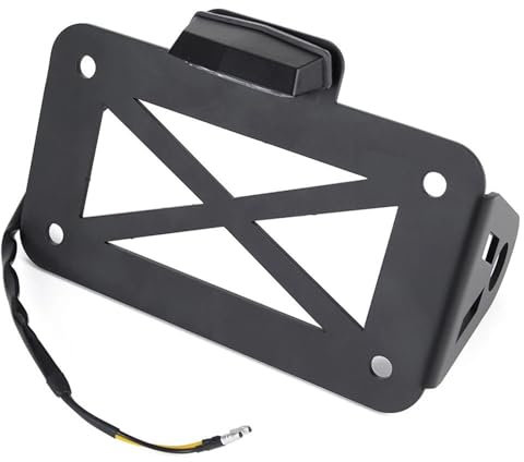 Motorcycle License Number Plate Holder For Sportster For Bobber For Chopper Custom Side Mount License Plate Bracket Holder Modified Motorcycle Registration Plate Fit
