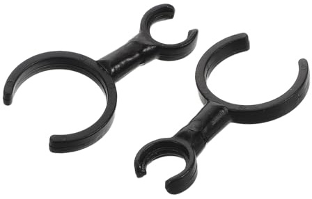 Milisten 2pcs Microphone Clip for Flutes Instruments Instrument Mic Clip Holder for Sound Capturing Recording Stage Practice