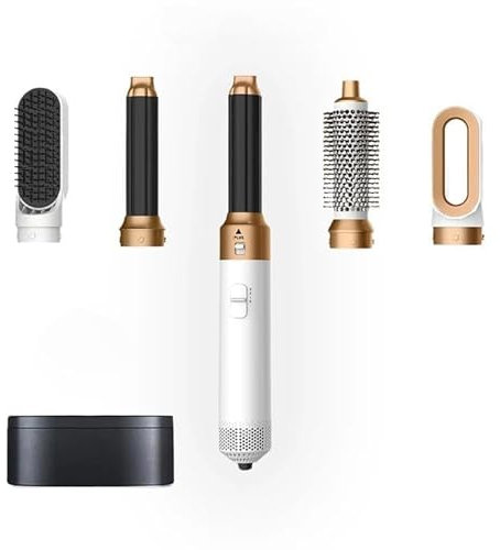 Airstyler 5 in 1(Weiß-Gold+Lederbox)