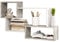 Mirjan24 Regal Trio 005, Wandregal Dekoregal, 87x54x18 cm, Wandboard, Hängeregal, Wandschrank, Hängeschrank, Regal, Buchregal, (Beton)