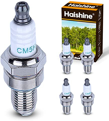 Haishine 5 Pack Candela adatta per Stihl FC70 BR500 BR550 BR600 Honda Husqvarna Rep NGK CMR5H