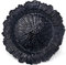 allgala 13-Inch 6-Pack Heavy Quality Round Charger Plates-Reef Black-HD80334