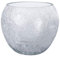 Vaso per orchidee in vetro, rotondo, diametro 15 cm, altezza 13 cm