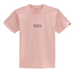 Vans Mn Classic Easy Box Maglietta, Rose/Nero, S Uomo