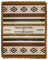Northwest Yellowstone gewebte Jacquard-Überwurfdecke, 116,8 x 152,4 cm, Montana Tribal