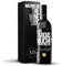 «Si no TARDAS mucho te espero toda la vida» Mensaje en una Botella. Vino Tinto Premium Reserva 12 Meses + Gift Box. Etiqueta Negra PERSONALIZABLE