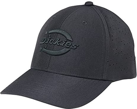 Dickies Herren Cooling Flex Cap Baseballkappe, Schwarz, X-Large