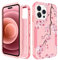 Pegmode for iPhone 14 Pro Max Case - Heavy Duty Protective Designer Blossom Cute Cartoon Hard Shockproof Bumper Phone Cases for 14 Pro Max for Girly Women Men Girls Boys Teens