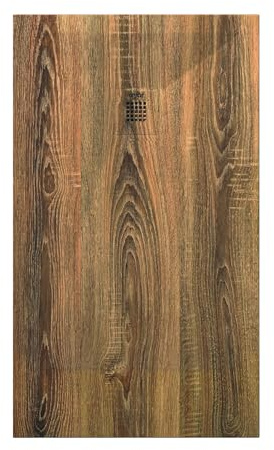 ONDEE - Piatto doccia NOLA3 - 80x160x3cm - Antiscivolo - Resina - Noce