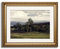 ARPEOTCY Wandkunst, Vintage, goldgerahmt, Schlafzimmer, Badezimmer, Wohnzimmer, Naturlandschaft, Gemälde, Retro-Bilder, Leinwanddrucke, Kunst, antiker Bilderrahmen, Heimdekoration, 33 x 40 cm