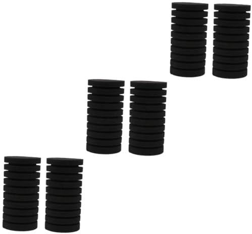 Ipetboom 6 filtri in ovatta di ricambio per filtri in schiuma di ricambio per acquari, filtro in spugna per acquari, piccola piscina di pesce, tartaruga marina, filtro per acquario