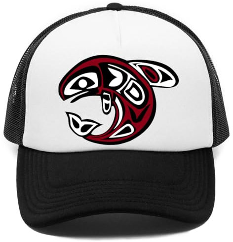 Vendax EIN Orca An Der Nordwestküste Kappe Baseball Rapper Cap