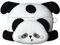 Rertnocnf Schutzhülle kompatibel mit Airpods Pro/Pro2, niedliches Kawaii-Panda-Design, für Kinder, Jungen, Mädchen, tragbares Zubehör, weiches Silikon, kabellose Kopfhörer, stoßfester Schutz für