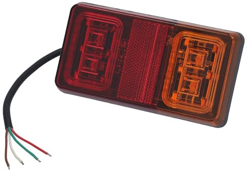 SAMETRUCK LED Heckleuchte Rückleuchte 12V 24V KFZ PKW LKW Anhänger Schlussleuchte NFZ
