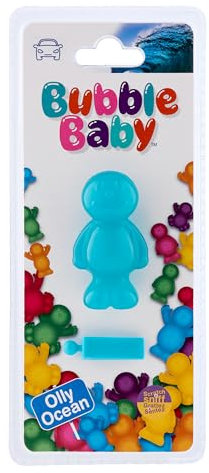 BUBBLEBABY Ocean Spa Fragranced 3D/Vent Clip Car Vent Air Freshener And Odour Eliminator (Pack of 1)