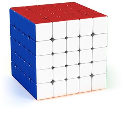 Bokefenuo Cuber Meilong 5x5 m Magnetic Stickerless Speed Cube Meilong 5x5x5 m Meilong Puzzle Magic Cube Toys