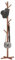 Porte-manteau sur pied, Porte-manteau sur pied | Porte-manteau d'arbre de couloir-porte-manteau autoportant avec plusieurs crochets, porte-manteaux en bois pour chambre à coucher, chapeaux, manteaux