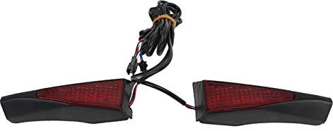 1 Paar Motorrad LED Indikator 10 Zoll Roller Blinker Rückgrat Lampe für M4 Motorrad, Elektromotor, Quad, Kreuzer Teil