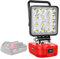 RIGIDON Projecteur Led Rechargeable Lampe Pour Milwaukee M18 Batterie 18V, 48W 4800LM Portable Phare de Travail Sans Fil pour Chantier, Garage, Camping, Randonnée, Pêche, Urgence (Sans Batterie)