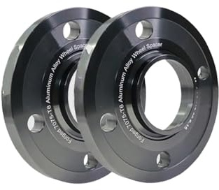 Spurverbreiterungen Distanzscheiben Für VW Für Golf 7 / Mk7 Flansch Platte T6-7075 Spurverbreiterungen Aluminium Hub Verbreitert Adapter 2PCS 5x112 CB 57,1 M14 * 1,5(2pcs Adapter 20mm)