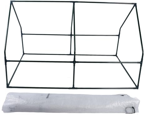 Mtlavishness Serre de Jardin Professionnelle résistante au Gel, -Vent, Cadre en Acier Solide, Tente de Serre intérieure pour Jardin extérieur, Usage Domestique 150 x 90 x 90 cm (150*90*90cm)
