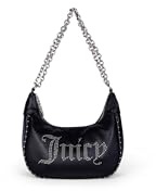 Juicy Couture - Hobo Tasche aus Polyurethan, schwarz (25 x 8 x 15 cm)