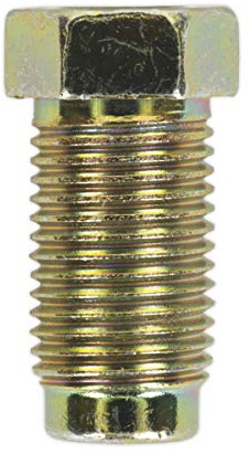 Sealey Bn10100Lm Brake Pipe/Fuel Nut M10 X 1Mm Long Male Pack of 25
