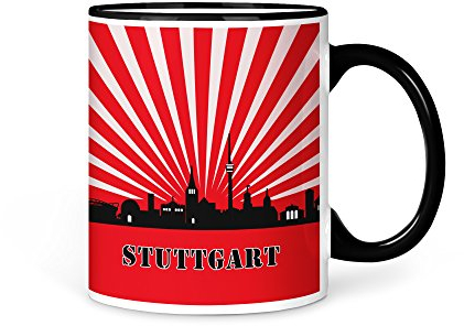 Tasse Kaffeetasse Stuttgart Skyline