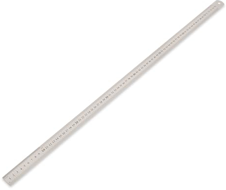75 cm Stahllineal Stahlmaßstab Metalllineal Lineal 750 mm Werkstattlineal