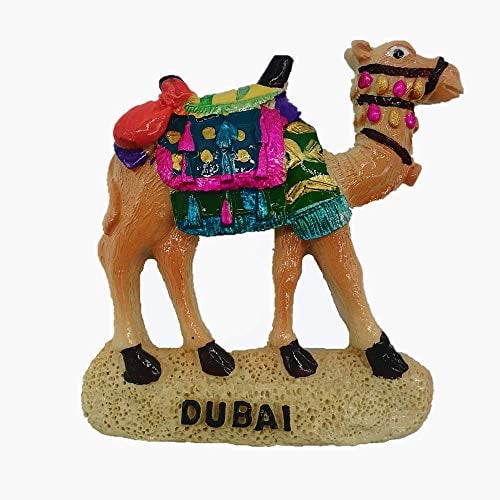 3D Camel of Dubai fridge magnet,Home & kitchen decoration magnetic sticker Dubai refrigerator magnet travel souvenir gift