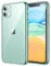 JETech Case for iPhone 11 (2019), 6.1-Inch, Shockproof Transparent Bumper Cover, Anti-Scratch Clear Back (Midnigth Green)