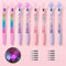 SITAKE Kawaii, penne a sfera simpatiche da 0,5 mm, a forma di zampa di gatto, forniture scolastiche giapponesi coreane per ragazze e donne, penne con inchiostro gel nero