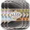Alize 5x 100g Burcum Batik Türkische Premium Wolle 100% Acryl Handstrickgarne | Strickgarn | Yarn | Garn Babywolle mit Farbverlauf Baby zum Häkeln Stricken Kleidung (1900)