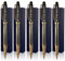 ANCOLOFIS Engraved Pens Fancy Fountain Pens with 5 Gfit Box 10 extra Black Ink Cartridges - Metal Body Engraving with Your Message Personal Names Phone Number, Gift for Men Women any occation