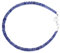 Tansanit facettierte Armband 19,5 cm Lang
