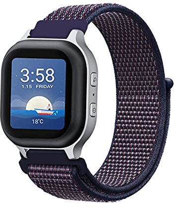 AireWiki Nylon Armband Kompatibel mit XPLORA X5 / XGO2/XGO3 Stoff Sport Armbänder für Damen Herren Ersatz für XPLORA X5 / XGO2/XGO3 (C)