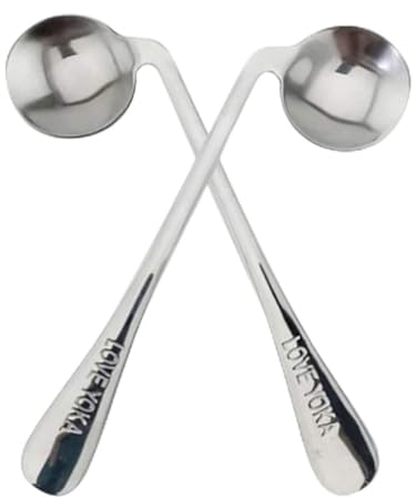 Paowsietiviity Juego de 2 cucharas curvadas en ángulo para diestros y zurdos para ancianos, plata, 17 x 3.8cm