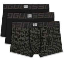 GUESS Boxershorts U4RG01 K6YWO P9MU, Größe L, 3er-Pack, schwarz und weiß, Large