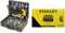 Stanley STMT98109-1 Valigia Manutenzione 142 Utensili, ‎Multicolore, ‎47.5 x 37.5 x 17.5 cm, 12.4 Kg & STHT0-62143 Set 57 Pezzi Giraviti e Inserti e Chiavi a Bussola