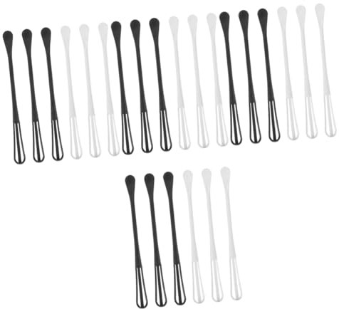 MAGICLULU 24 Pcs Mini Egg Hand Tools Dough Whisk Handheld Hand Held Mixers Kitchen Gadget Baking Spoon Salad Stirrer Handheld Egg Mixer Whisks Cream Small Tools Pp re-usable