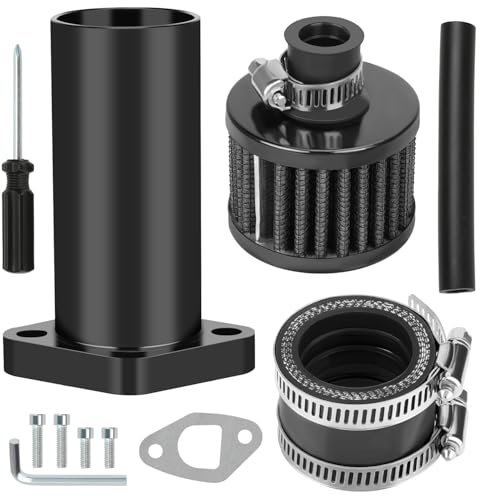 CILOYU Kit tubo di aspirazione collettore di aspirazione di ricambio per carburatore PWK 24 mm 28 mm PE Predator 212 224 196cc 200cc motore Coleman Mini Bike CT200U BT200X KT196 Baja Warrior MB200