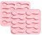 Stiesy 2Pcs 10 Cavity Soup Spoon Silicone Moulds Reusable Small Spoons Shape Silicone Fondant Cake Mould Tableware Molds for DIY Soap Candy Chocolate Ice Creative Handicrafts