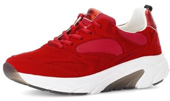 Gabor Damen Low-Top Sneaker, Frauen Halbschuhe,schnürschuhe,schnürer,straßenschuhe,Strassenschuhe,Sportschuhe,fire,41 EU / 7.5 UK
