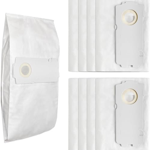 Lot de 10 sacs filtrants pour aspirateur Festool CT MINI/CT MIDI/CT 15 à partir de 2019, sacs de rechange de 15 l, grande capacité, grande capacité, accessoires